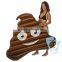 lastest summer fun custom cheap emoji pool float