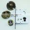 China supplier modern hotel zinc alloy sliding door lock