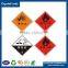Various materials self adhesive sticker warning label
