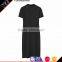 Cultivate one's morality dress female long T-shirt with short sleeves dress after casing head split package hip skirt