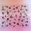 DIY PET 2D glitter epoxy nail art sticker custom eco-friendly 3D nail art decals for girls factory