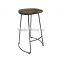 BS009D Bar stool with armrest