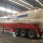 China manufacturers cement bulker/bulk dry powder semi trailer/tri-axle cement tank semi trailer for sale