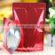 Stand Up Aluminum Foil Zipper Bag For Packing Food