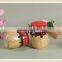 ceramic cream Conister in chocolate shape seal pot