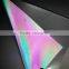 Rainbow heat transfer foil for fabric/ rainbow vinyl iron on patches with number
