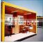 40ft Ocean Container Fashion Home With Wood Wall Sandwich Panel Inside