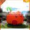 HOT sell custom Christmas giant inflatable peach, inflatable fruit for party decoration