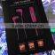 led light earphones shiny earphone with led line