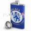New fashion 4oz stainless steel hip flask