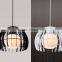 North Europe classic design metal bird nest outer shade and glass lamp shades for pendant lights for coffee bar and restaurant