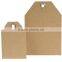 Blank Design Brown Kraft Paper Card Price Tag Label Tag Hang Tag 40mm X 80mm