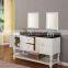 60" Double Sink Pearl White Traditional Bathroom Vanity/Bathroom Furniture/Bathroom Cabinet LN-T1176