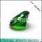 4.00mm Round shape green color faceted glass gems