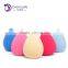 2015 Hot Sale cute colorful waterdrop cosmetic powder puff