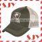 Flat Embroidery Custom Trucker Hat with Snap Closure