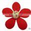 4.5cm Artificial Simulation Velvet Flower for Garment accessories Wedding DIY Flowers Decoration