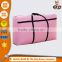 Factory wholesale china pink duffle bag