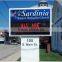 outdoor single color P10 led display signs