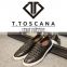 T.TOSCANA 2016 fashion white sneaker casual shoes for men have stock