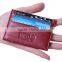 Plastic leather rfid wallet rfid wallet rfid travel wallet