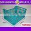 OEM 1 cavity hot/cold runner plastic injection crate mold for vegetable