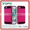 Newest Design For Iphone 7 7plus Credit business card holder Mobile Phone Case Accessories Back Cover TPU PC Hybrid