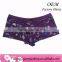 High quality spandex underwear lovely printed butt lifter sexy girl panty
