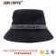 plain black bucket hats/cotton black bucket hats/black bucket hats
