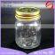 6oz glass mason jar mini glass jam jar with screw top