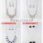 New arrival diamond around fancy pearl necklace set