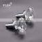 Crystal Rhinestone Furniture Handles Clear Control Glass Door Knobs