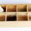 Wooden tray with compartment,wooden Xmas gift tray,wooden storage tray