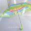 Cute and lovely cartoon printing manual open kids umbrella
