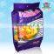 Quick delivery side gusset plastic mylar custom dried food packaging aluminum plastic bags