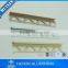 Popular design flexible aluminum corner tile trim for marble edge