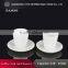 Sessile cup straight coffee/tea cup set wholesale coffee cup & saucer