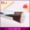 Wood handle single cosmetic makeup brush