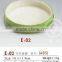 Plastic bamboo dinnerware