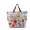 2015 new design 420D polyester printing lunch tote cooler bag