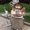home brewery copper distiller equipment, copper brew kettle with liquid agitat, copper condenser