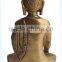 brass buddha statue