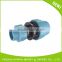 PP compression fittings plastic blue end cap pipe fittings plug manufacture free samples