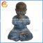 Polyresin monk statue for sale