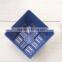 Plastic European Sqaure Pot Blue