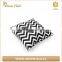 Christmas gift kraft paper ripple Throw Pillow