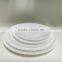 New opal tableware cheap white china plate