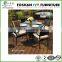 Italian Design Round Coffee Tables and Chairs Restaurant Furniture(CQT-5414)