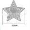 2016 new arrival MDF wood star shape kids room wall sticker 3D home decoration
