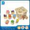 Baby colorful wooden educational toys,Eco-friendly wooden educational toys,wooden educational toys for kids 18 months